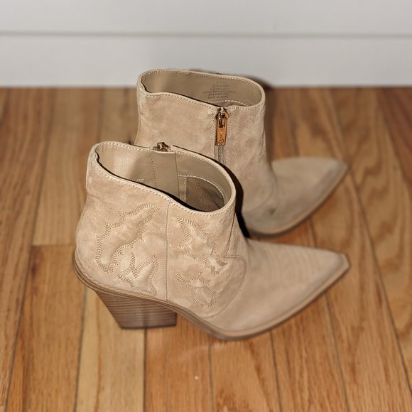 Jessica Simpson Womens Lesia Zipper Ankle Booties - Picture 3 of 8